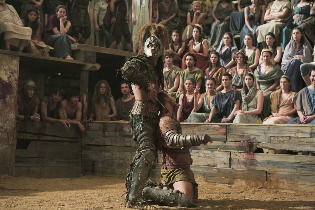 Ein Kampf der Gladiatoren ... - Bildquelle: 2010 Starz Entertainment, LLC