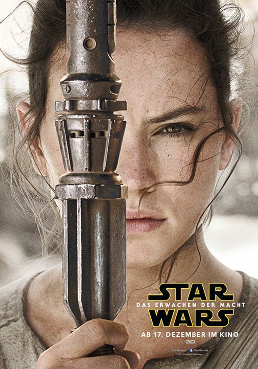 Star-Wars-Das-Erwachen-der-Macht-Poster-Rey-Walt-Disney - Bildquelle: Walt Disney Studios Motion Pictures