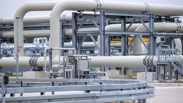 Ostseepipeline Nord Stream 2 wird mit Gas befüllt