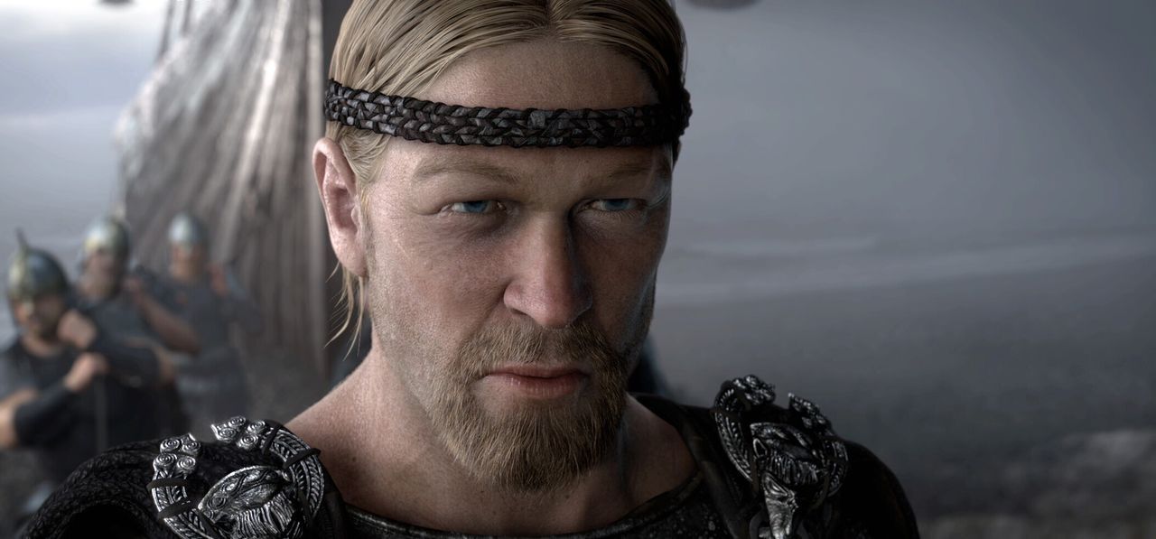 Vor Jahrhunderten, als die Helden der Legenden noch lebten, zieht der junge Recke Beowulf (Ray Winstone) vom Volk der Geatas in den Krieg gegen ein... - Bildquelle: 2007 Warner Brothers International Television Distribution Inc.