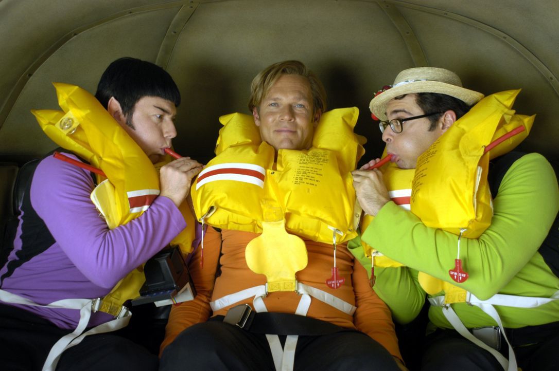 Der Taxi-Pilot Rock ist zwar ein wortkarger Space-Haudegen mit grenzwertigen Manieren und uraltem Gefährt - aber das Auge reist schließlich mit: K... - Bildquelle: herbX film / JAT Jürgen Olczyk