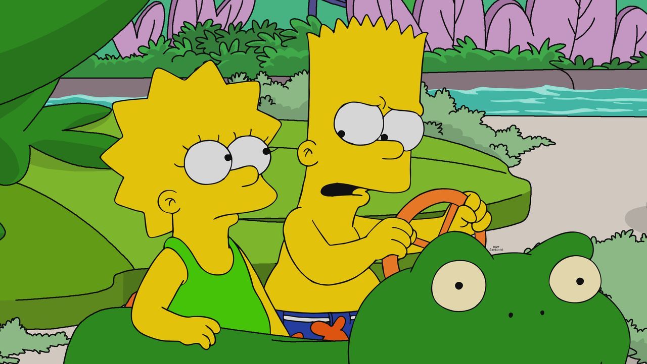 Lisa (l.); Bart (r.) - Bildquelle: 2021 by 20th Television