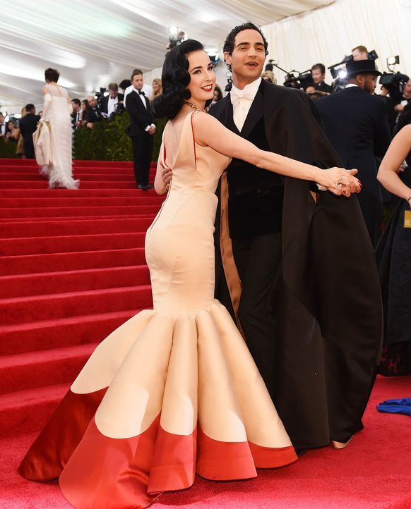 Costume-Institute-Benefit-Zac-Posen-Dita-Von-Teese-14-05-05-AFP - Bildquelle: AFP