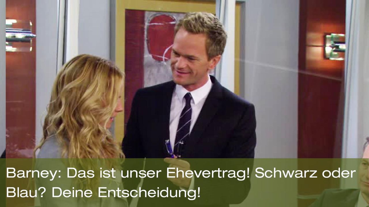 Die Besten Spruche Von Barney Stinson Himym