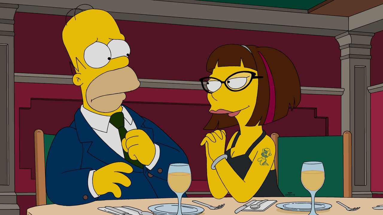Wahr oder nur ein Traum? Homer (l.) und Candace (r.) ... - Bildquelle: 2015 Fox and its related entities.  All rights reserved.