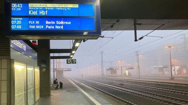 Streik legt Bahnverkehr lahm