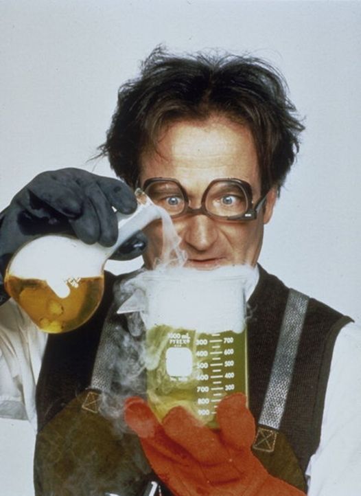 Eines Tages erfindet der chaotische Professor Phillip Brainard (Robin Williams) eine giftgrüne Gummimasse, die er "Flubber" nennt. Diese Substanz k... - Bildquelle: Buena Vista