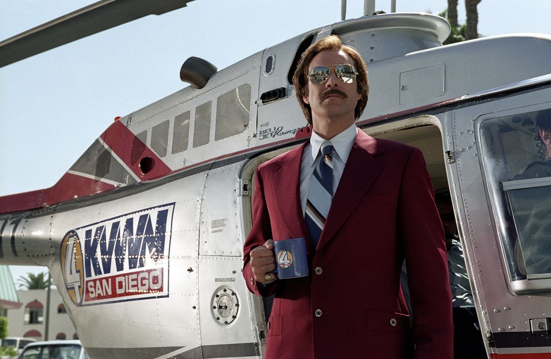 Ron Burgundy (Will Ferrell) ist der populärsten Nachrichtensprecher im San Diego der 70er Jahre. Doch dann hält der Feminismus Einzug in sein Stud... - Bildquelle: Frank Masi DreamWorks