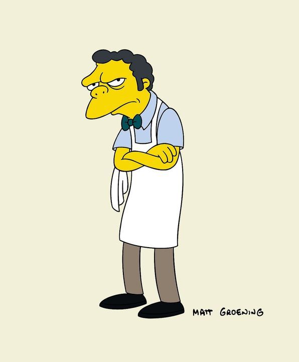 (13. Staffel) - Einer von Homer Simpsons besten Freunden: Kneipenbesitzer Moe. - Bildquelle: und TM Twentieth Century Fox Film Corporation - Alle Rechte vorbehalten