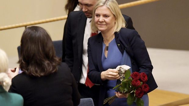 Magdalena Andersson wird erste schwedische Ministerpräsidentin