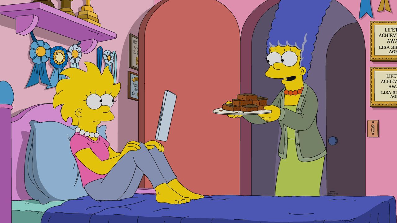 Lisa (l.); Marge (r.) - Bildquelle: 2021 by 20th Television.