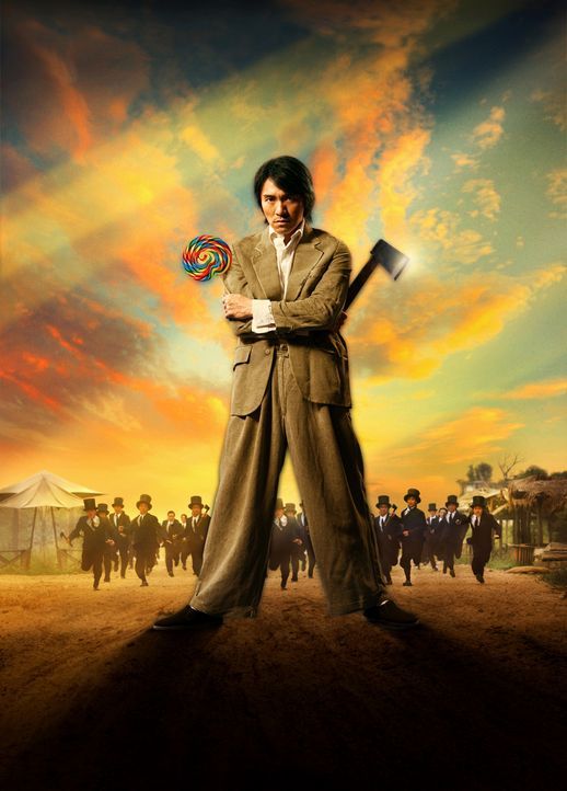 Im Shanghai der 40er Jahre hat der glücklose Möchtegern-Gangster Sing einen großen Traum: Er möchte in die berühmt-berüchtigte "Axt-Gang" aufgenomme... - Bildquelle: 2004 Columbia Pictures Film Production Asia Limited. All Rights Reserved.