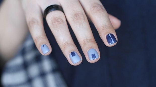 Der Naildesign-Trend: Two Tone Nails