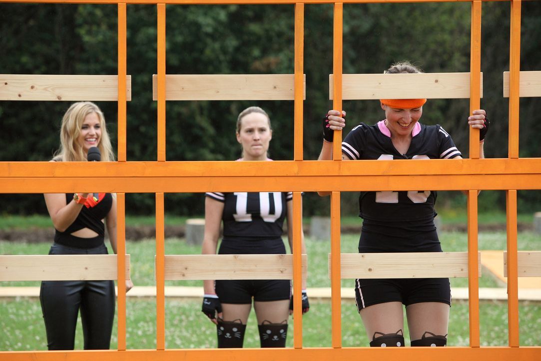 Ambitionierte Kerle, wagemutige Frauen, crashreiche Actionspiele: In der Physical-Game-Show "Crash Games - jeder Sturz zählt!" stellen sich drei Duo... - Bildquelle: Frank Hempel ProSieben