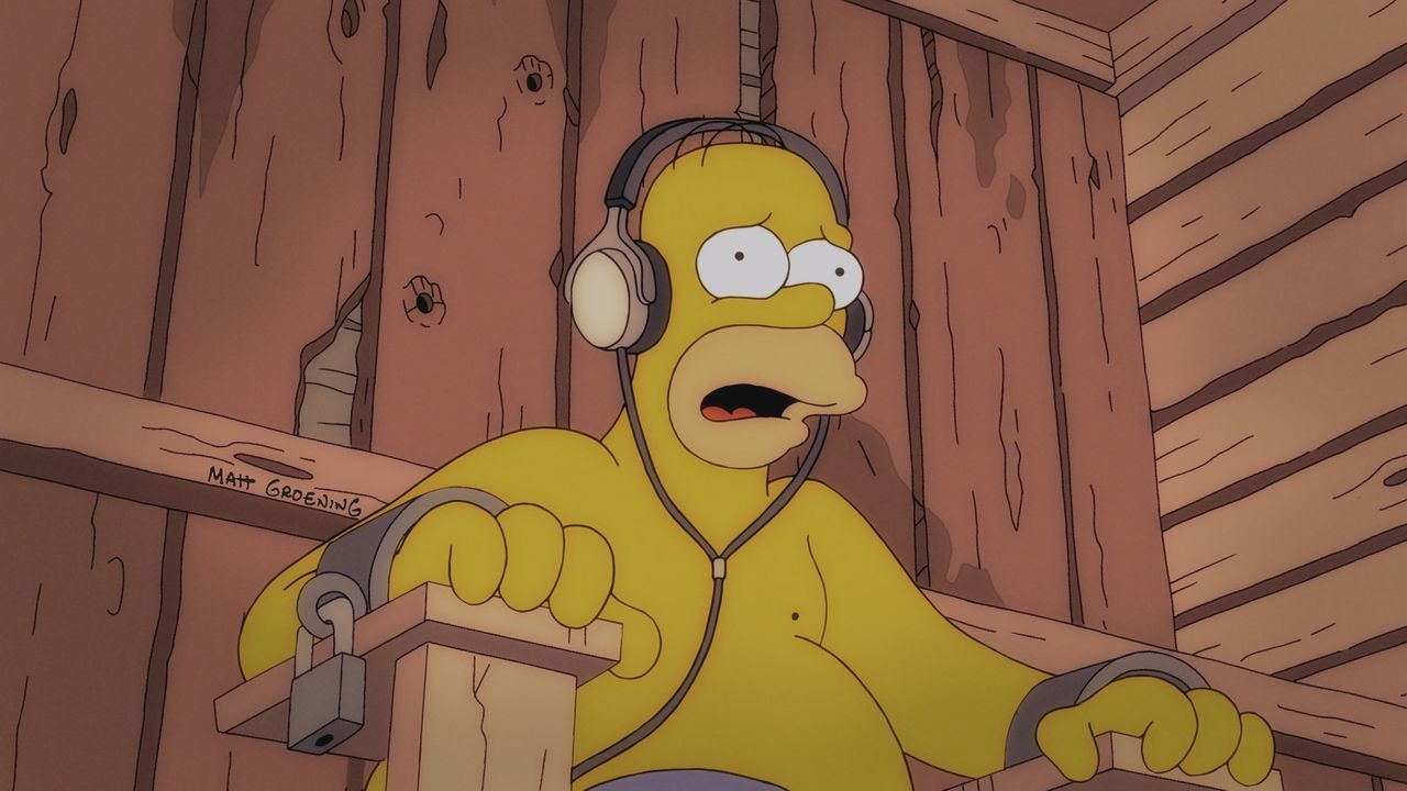 Homer, Lenny und Carl sind auf einen Nuklear-Arbeiter-Kongress eingeladen, der in erster Linie darin besteht, dass sie sich ordentlich betrinken. Do... - Bildquelle: 2014 Twentieth Century Fox Film Corporation. All rights reserved.