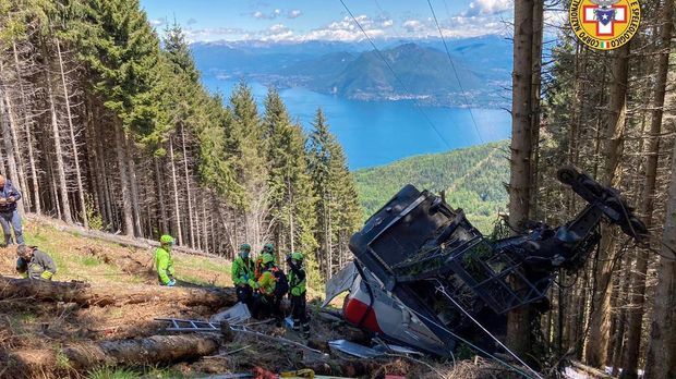 Mehrere Tote bei Seilbahnunglück in Italien