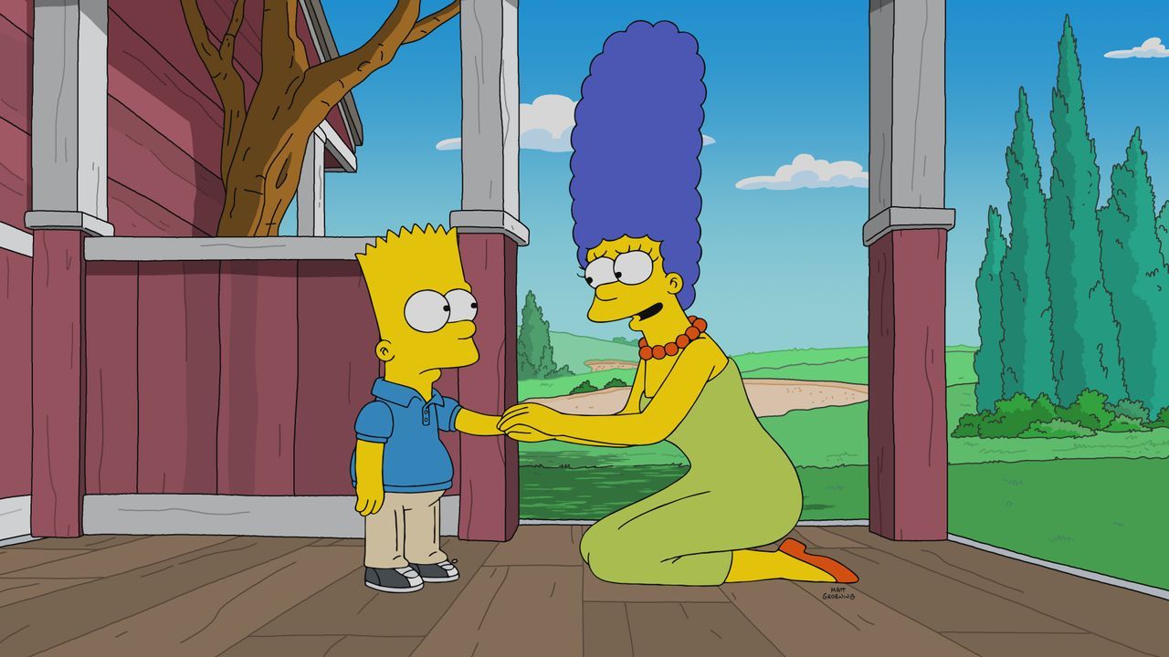 Bart (l.); Marge (r.) - Bildquelle: 2021 by 20th Television.