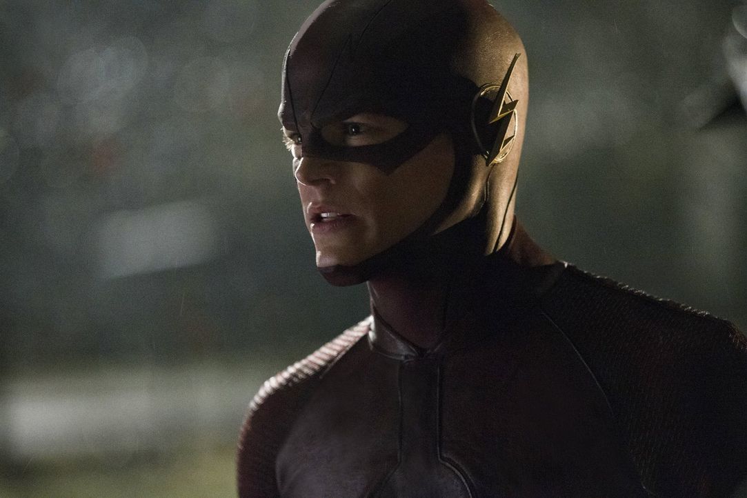 Der schnellste Mann der Welt: Barry Allen alias "The Flash" (Grant Gustin) ... - Bildquelle: Warner Brothers.