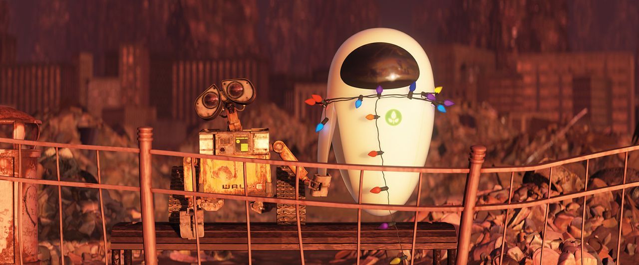 Ende gut, alles gut: Wall-E und EVE ... - Bildquelle: Touchstone Pictures