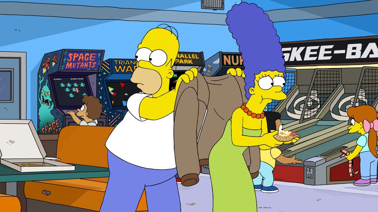 Homer (l.); Marge (r.) - Bildquelle: 2020 by Twentieth Century Fox Film Corporation.