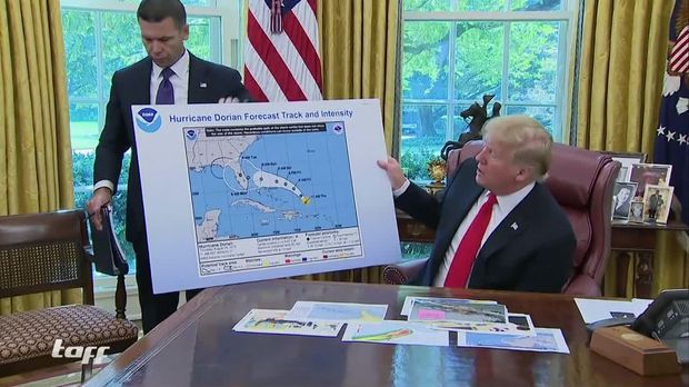 Trump Wetterkarte