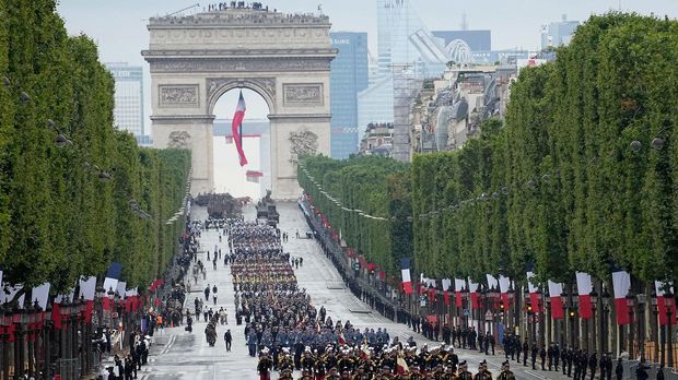 Frankreichs Nationalfeiertag wieder mit Parade