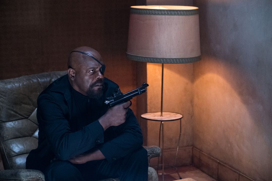 Nick Fury (Samuel L. Jackson) - Bildquelle: Jay Maidment 2019 Columbia Pictures Industries, Inc. All Rights Reserved / Jay Maidment