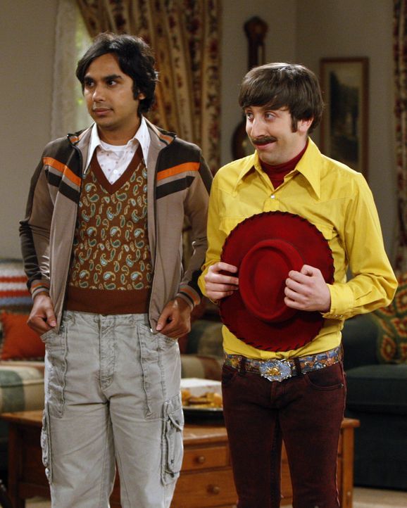 Reisen nach Texas um sich bei Sheldon zu entschuldigen: Howard (Simon Helberg, r.) und Raj (Kunal Nayyar, l.) ... - Bildquelle: Warner Bros. Television