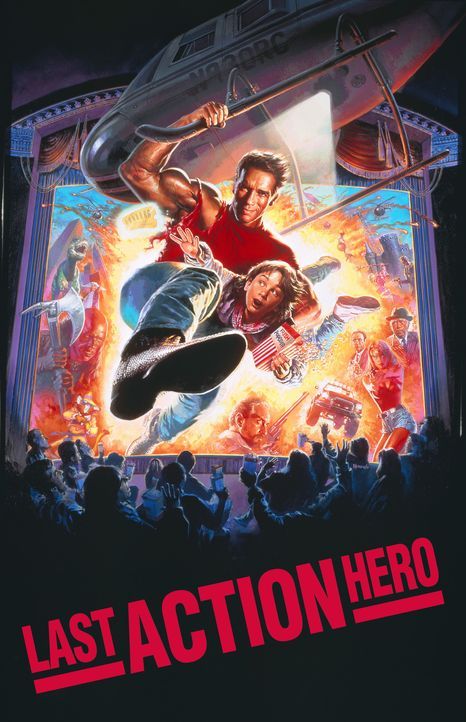 LAST ACTION HERO - Plakatmotiv - Bildquelle: 1993 Columbia Pictures Industries, Inc. All Rights Reserved.