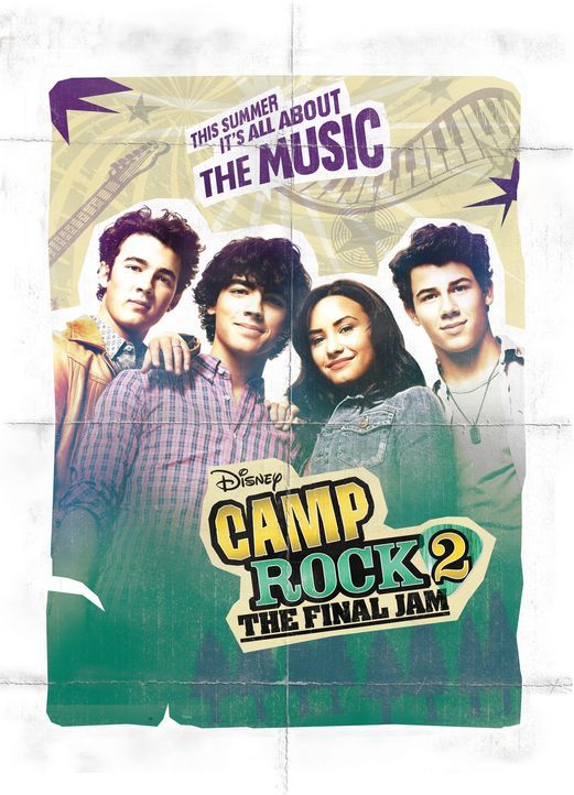 CAMP ROCK: THE FINAL JAM - Plakatmotiv - Bildquelle: Disney