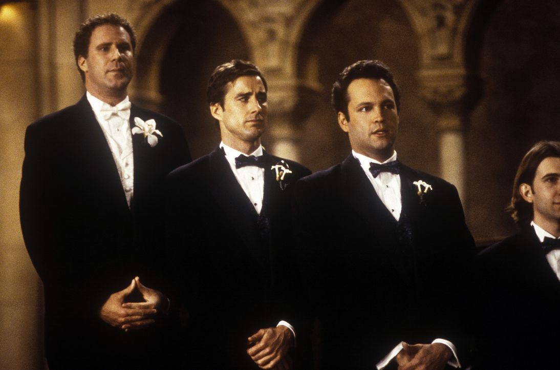 (v.l.n.r.) Frank (Will Ferrell), Mitch (Luke Wilson) und Beanie (Vince Vaughn) sind an der ersten großen Wegkreuzung in ihrem Leben angelangt: Sie... - Bildquelle: DreamWorks SKG