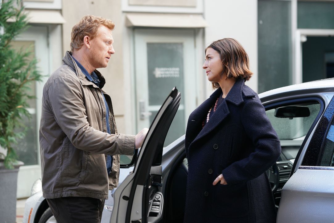 Dr. Owen Hunt (Kevin McKidd, l.); Dr. Amelia Shepherd (Caterina Scorsone, r.) - Bildquelle: Christopher Willard 2020 American Broadcasting Companies, Inc. All rights reserved. / Christopher Willard