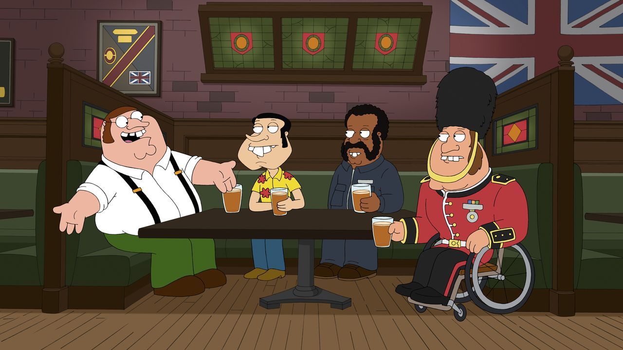 Diese Folge liefert Antworten auf wichtige Fan-Fragen: Wie sieht die britische Originalversion von "Family Guy" aus? - Bildquelle: 2011 Twentieth Century Fox Film Corporation. All rights reserved.