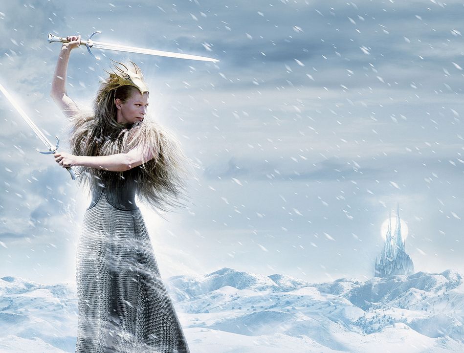 Die weiße Hexe (Tilda Swinton) versetzt die Bewohner von Narnia in Angst und Schrecken ... - Bildquelle: Disney Enterprises. All rights reserved