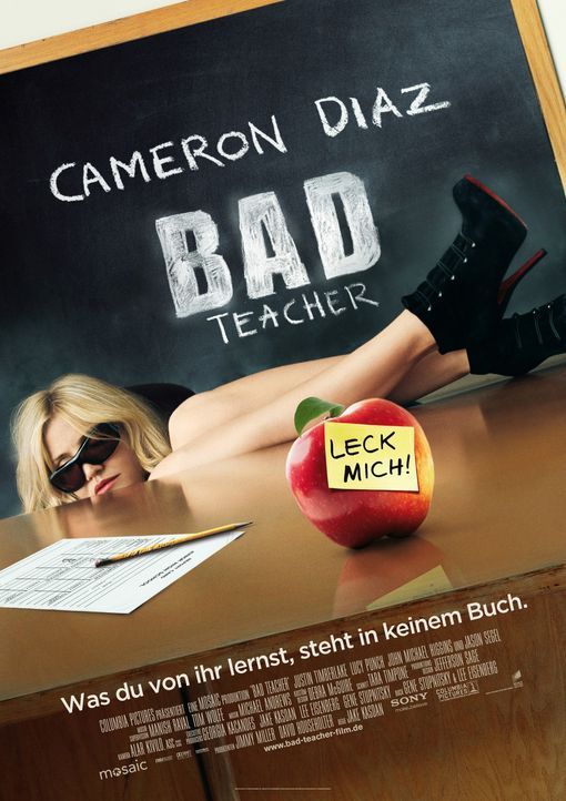 BAD TEACHER - Plakatmotiv - Bildquelle: 2011 Columbia Pictures Industries, Inc. All Rights Reserved.